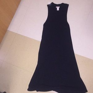Black Mock Neck XS Dress